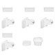 4pcs Lock+1 Key Magnetic Child Lock Baby Safety Baby Protection Cabinet Door Lock Kids Drawer Locker Security Invisible Locks 4pcs Lock+1 Key Magnetic Child Lock Baby Safety Baby Protection Cabinet Door Lock Kids Drawer Locker Security Invisible Locks