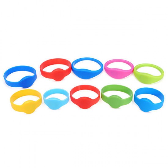 500 Pcs 125KHz RFID Wristbands Color Size Style Optional Collocation