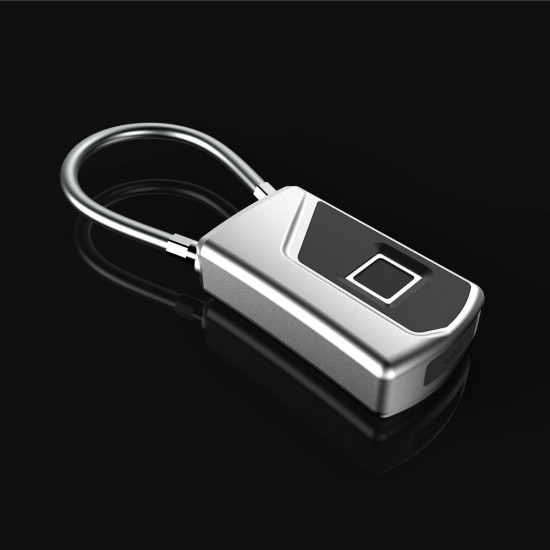 L1 USB Water Resistant Fingerprint Reader Smart Lock Keyless Padlock Anti Theft Safety Door Lock