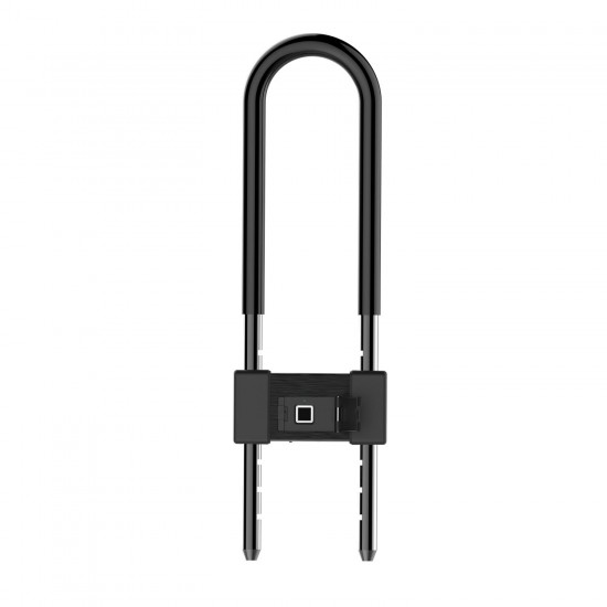 L12 U-Shaped Door Lock Smart Lock Smart Fingerprint Bluetooth U-Shaped Glass Door Lock for Bike Office Warehouse