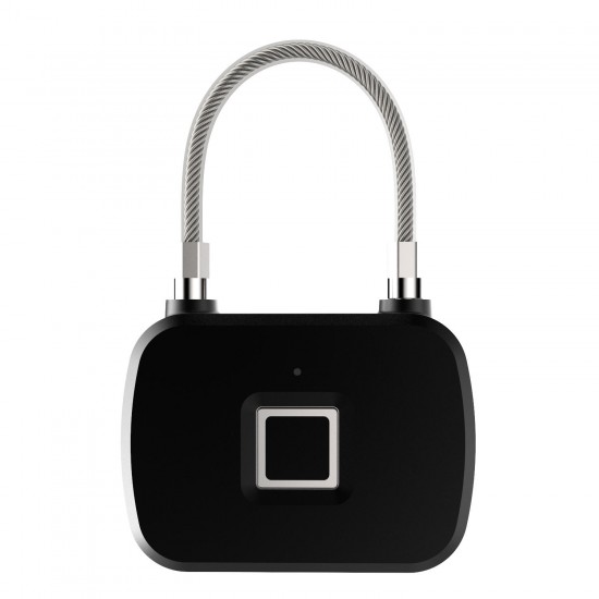 L13 Fingerprint Security Keyless Lock Plastic Three Color Light Wire Rope Lock 3M 10 Sets of Fingerprint lock Induction L13 Fingerprint Security Keyless Lock Plastic Three Color Light Wire Rope Lock 3M 10 Sets of Fingerprint lock Induction