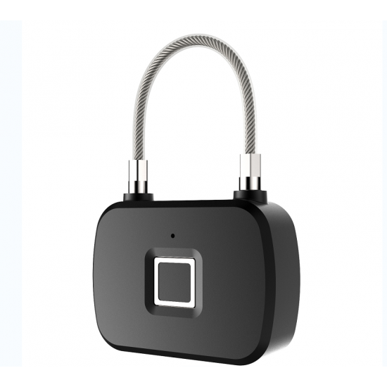 L13 Fingerprint Security Keyless Lock Plastic Three Color Light Wire Rope Lock 3M 10 Sets of Fingerprint lock Induction L13 Fingerprint Security Keyless Lock Plastic Three Color Light Wire Rope Lock 3M 10 Sets of Fingerprint lock Induction