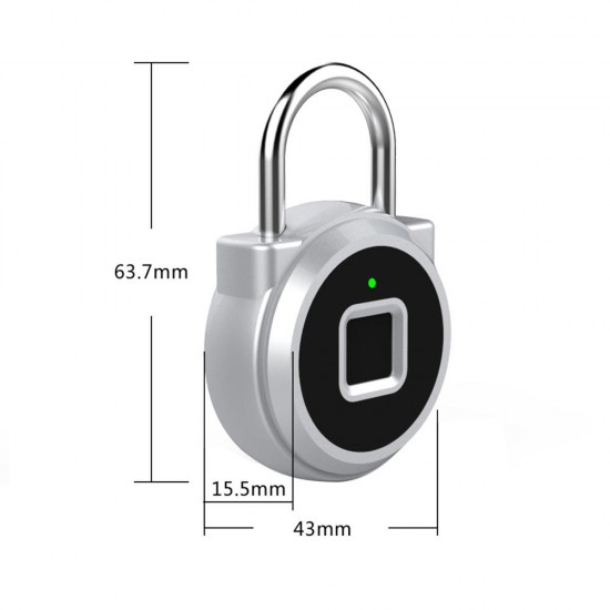 P10 Smart Keyless Fingerprint Lock Anti-Theft Security Padlock Door Luggage Case Lock P10 Smart Keyless Fingerprint Lock Anti-Theft Security Padlock Door Luggage Case Lock