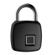 P30 Fingerprint Lock Electronic Smart Lock USB Rechargeable Fingerprint Padlock Quick Unlock Zinc Alloy Metal Lock for Door Luggage