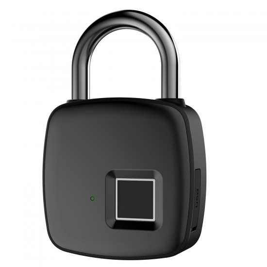 P30 Fingerprint Lock Electronic Smart Lock USB Rechargeable Fingerprint Padlock Quick Unlock Zinc Alloy Metal Lock for Door Luggage P30 Fingerprint Lock Electronic Smart Lock USB Rechargeable Fingerprint Padlock Quick Unlock Zinc Alloy Metal Lock for Door Luggage