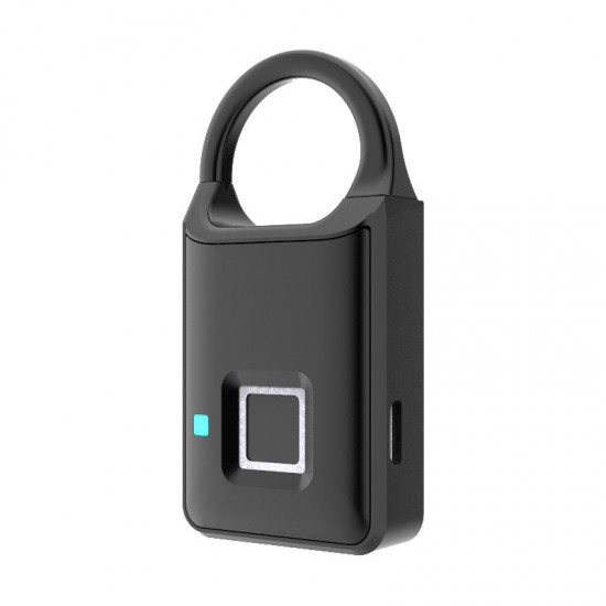 P5 Smart Fingerprint Padlock Security Lock Touch Anti-Theft USB charge for Backpack Suitcase Handbag Luggage