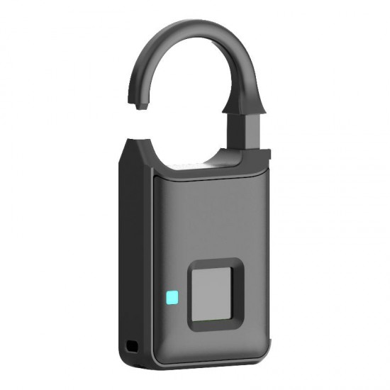 P5 Smart Fingerprint Padlock Security Lock Touch Anti-Theft USB charge for Backpack Suitcase Handbag Luggage