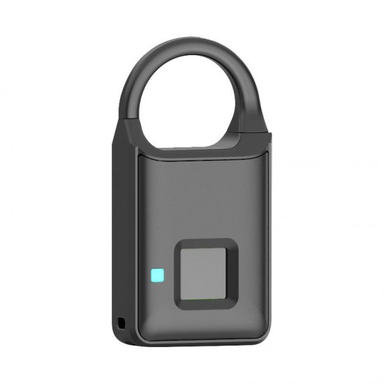 P5 Smart Fingerprint Padlock Security Lock Touch Anti-Theft USB charge for Backpack Suitcase Handbag Luggage