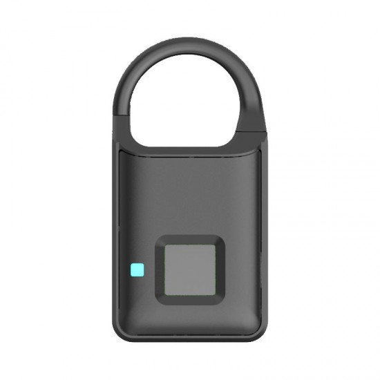 P5 Smart Fingerprint Padlock Security Lock Touch Anti-Theft USB charge for Backpack Suitcase Handbag Luggage