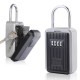 BH007 Waterproof Covered Aluminum Alloy Hanging Metal Box Password Box Keys Storage Box