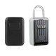 BH007 Waterproof Covered Aluminum Alloy Hanging Metal Box Password Box Keys Storage Box