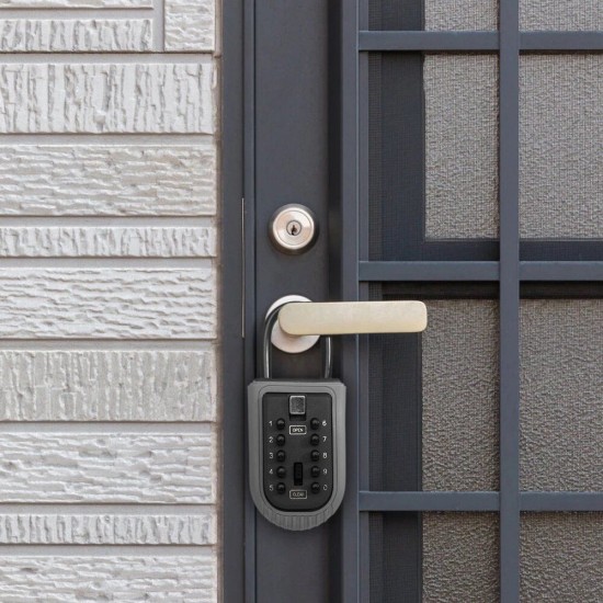 BH009 Aluminum Alloy Hanging Password Key box Household Key Storage Box BH009 Aluminum Alloy Hanging Password Key box Household Key Storage Box
