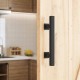 Barn Door Handle Sliding Flush Pull Wood Door Gate Hardware Stainless Steel Door Lock