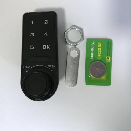 Digital Electronic Password Keypad Number Cabinet Code Door Lock Drawer Locks Confused Password Function