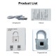 Smart Fingerprint Padlock Dustproof And Waterproof USB Charging 90g Longstandby Fingerprint Unlock Smart Fingerprint Padlock Dustproof And Waterproof USB Charging 90g Longstandby Fingerprint Unlock