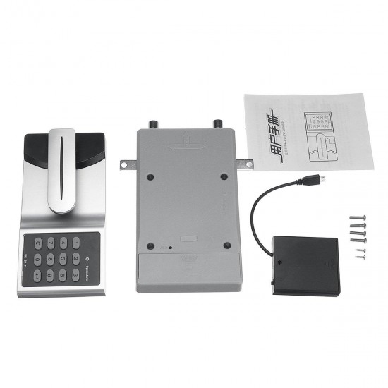 Electronic Cabinet Door Lock Smart Code Password Keypad Number Digital Security Lock