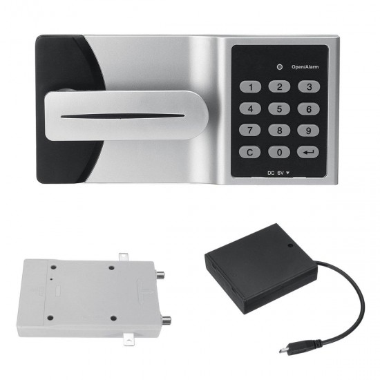 Electronic Cabinet Door Lock Smart Code Password Keypad Number Digital Security Lock