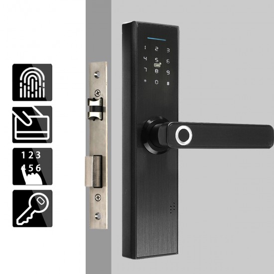 Electronic Smart Door Lock Biometric FingerprintDigital Code Smart Card Key