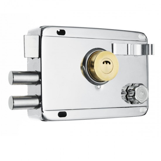 Exterior Iron Door Locks Security Anti-theft Lock Multiple Insurance Lock Wood Gate Lock For Furniture Hardware