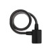 FL-U6-BT Intelligent Fingerprint Steel Ring Lock Bicycle Anti-theft Lock Highway Vehicle Steel Cable LockFL-U6-BT