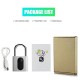 GS40F Smart Fingerprint Padlock USB Rechargeable IP65 Waterproof Anti-Theft Security Padlock Luggage Case Backpack Lock