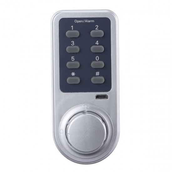 Keyless Cabinet Door Drawer Lock Battery Power Office Home Safety Security Code