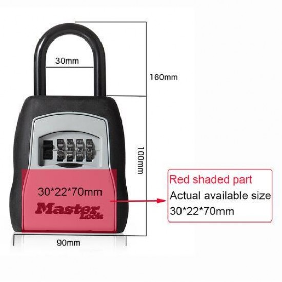 Master Lock Outdoor Key Safe Box Keys Storage Box Padlock Use Password Lock Alloy Material Keys Hook Security Organizer Boxes Master Lock Outdoor Key Safe Box Keys Storage Box Padlock Use Password Lock Alloy Material Keys Hook Security Organizer Boxes