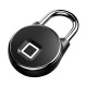 P22 Anti Theft Luggage Fingerprint Waterproof Electronic Smart Lock Security Padlock Door Lock Luggage Case Lock