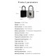 Portable Smart Padlock Fingerprint Padlock Anti-theft for Student Dormitory Warehouse