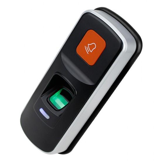 RFID Fingerprint Lock Access Control Reader Biometric Access Controller Door Opener Support SD Card