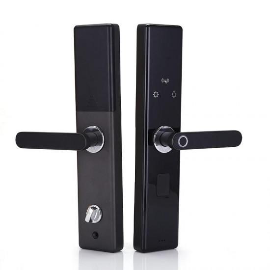 Security Electronic Smart Door Lock One Touch Aluminum Alloy Password Lock, Home Security Smart Fingerprint Lock, Hotel Security Door Lock Customization