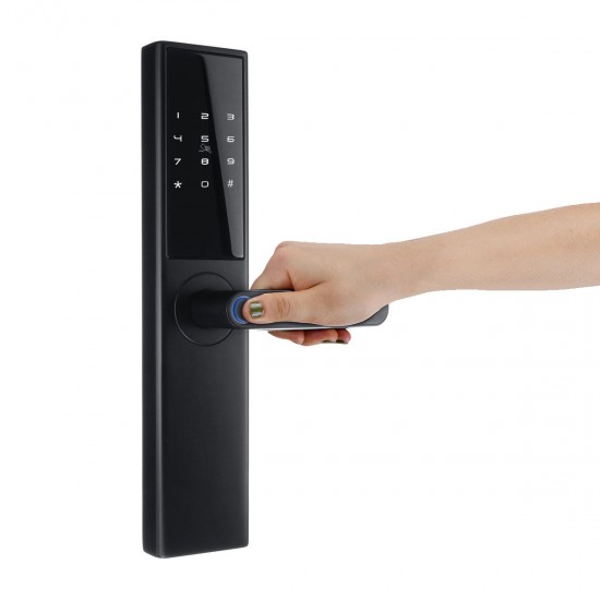 Smart Door Lock Intelligent Electronic Fingerprint Verification Bluetooth