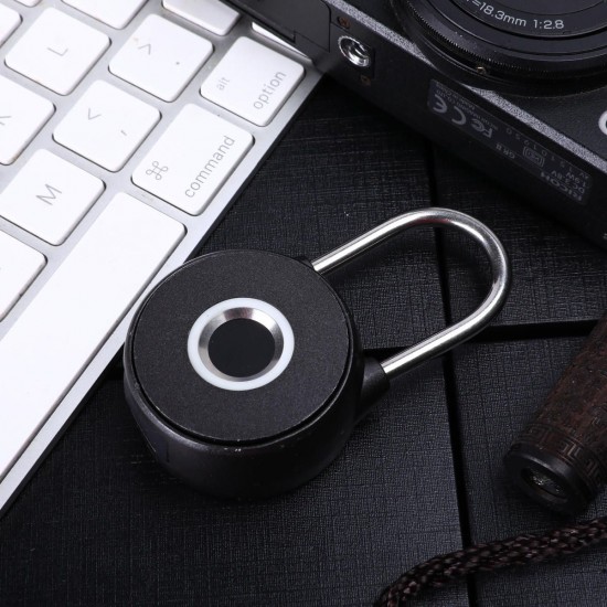 Smart Fingerprint Padlock Keyless USB Charge Lock Waterproof Door Luggage Case Security Lock Smart Fingerprint Padlock Keyless USB Charge Lock Waterproof Door Luggage Case Security Lock