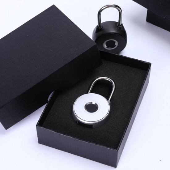 Smart Fingerprint Padlock Keyless USB Charge Lock Waterproof Door Luggage Case Security Lock Smart Fingerprint Padlock Keyless USB Charge Lock Waterproof Door Luggage Case Security Lock