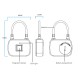 Smart Keyless Fingerprint Lock Luggage Anti-theft Security Suitcase Padlock Door Smart Keyless Fingerprint Lock Luggage Anti-theft Security Suitcase Padlock Door