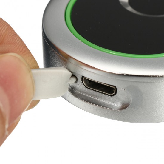 Smart USB Charging Fingerprint Lock Anti-Theft Keyless Lock Fingerprint Padlock Waterproof