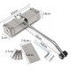 Stainless Steel Adjustable SurfacE Mounted Automatic Spring Closing Door Closer Stainless Steel Adjustable SurfacE Mounted Automatic Spring Closing Door Closer