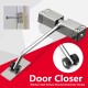 Stainless Steel Adjustable SurfacE Mounted Automatic Spring Closing Door Closer Stainless Steel Adjustable SurfacE Mounted Automatic Spring Closing Door Closer
