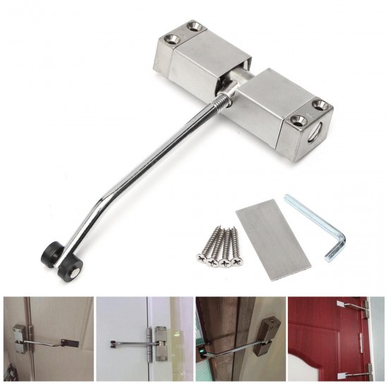 Stainless Steel Adjustable SurfacE Mounted Automatic Spring Closing Door Closer