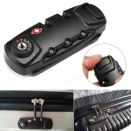 TSA Secure Luggage Combination Lock Bag Code Lock Padlock TSA Secure Luggage Combination Lock Bag Code Lock Padlock