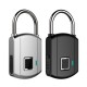 USB Smart Fingerprint Lock Anti Theft Padlock Keyless Door Luggage Case Lock