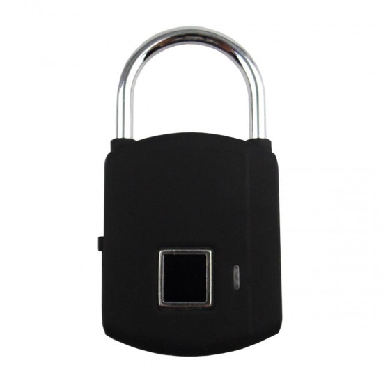 USB Smart Fingerprint Lock Anti Theft Padlock Keyless Door Luggage Case Lock