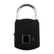 USB Smart Fingerprint Lock Anti Theft Padlock Keyless Door Luggage Case Lock