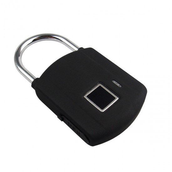 USB Smart Fingerprint Lock Anti Theft Padlock Keyless Door Luggage Case Lock