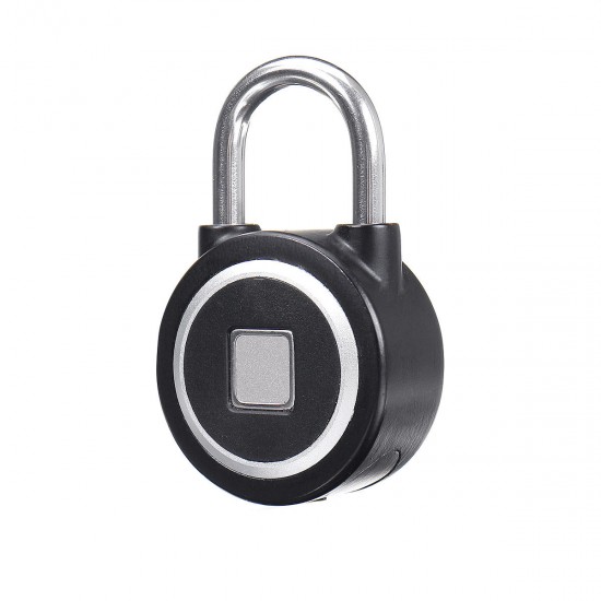 Waterproof Keyless Portable Bluetooth Smart Fingerprint Lock Padlock Anti-Theft APP Control Door Cabinet Padlock