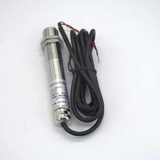 0-600°Online Infrared Temperature Sensor Temperature Measuring Probe 4-20mA Industrial Grade Infrared Contactless Transducer 0-600°Online Infrared Temperature Sensor Temperature Measuring Probe 4-20mA Industrial Grade Infrared Contactless Transducer