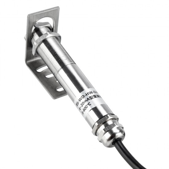 0-600°Online Infrared Temperature Sensor Temperature Measuring Probe 4-20mA Industrial Grade Infrared Contactless Transducer 0-600°Online Infrared Temperature Sensor Temperature Measuring Probe 4-20mA Industrial Grade Infrared Contactless Transducer