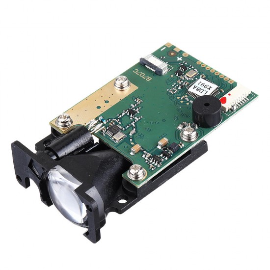 100M/328FT Laser Distance Measuring Sensor Meter Range Finder Module Single Serial TTL Signal to PC