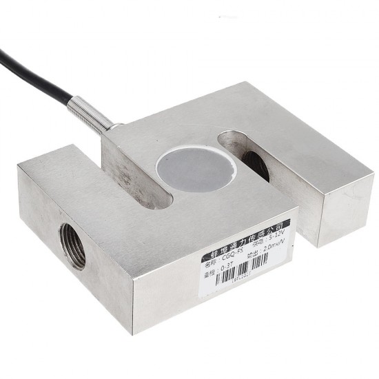 100kg-3T Strain Gauge Pressure Sensor S Load Cell Electronic Scale Sensor Weighing Sensor 100kg-3T Strain Gauge Pressure Sensor S Load Cell Electronic Scale Sensor Weighing Sensor