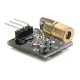 100pcs KY-008 Laser Transmitter Module PIC